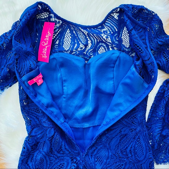 Lilly Pulitzer Denise Flounce Sleeve Romper NWT - Picture 10 of 10